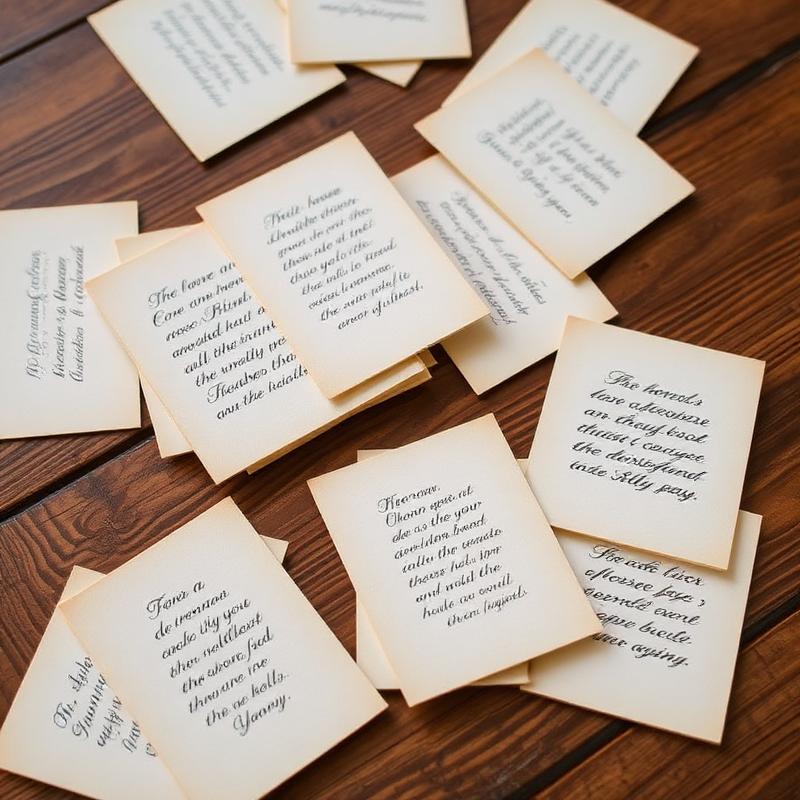 Collection of scripture cards